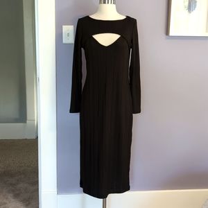 NWT Banana Republic cutout midi dress